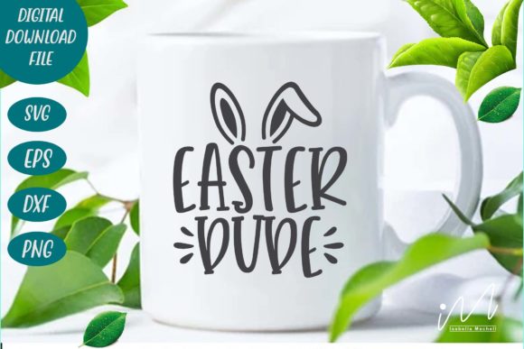 Easter Dude SVG: A Designer’s Take on Holiday Stitching