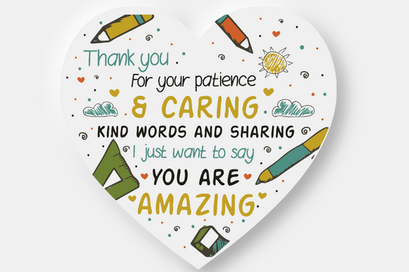 Evaluating the Teacher Gift Design for Embroidery