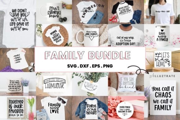 Review: Family Quote Bundle Blended Family SVG for Embroidery