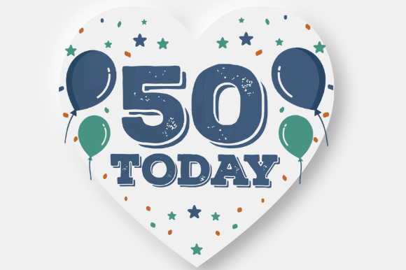 Reviewing 50TH BIRTHDAY Today 50 for Embroidery Projects