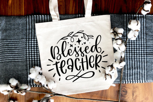 Reviewing Blessed Teacher SVG for Embroidery