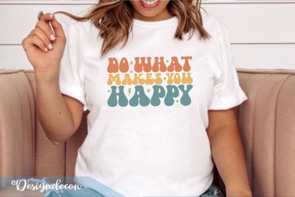 Reviewing Do What Makes You Happy Retro Wavy SVG