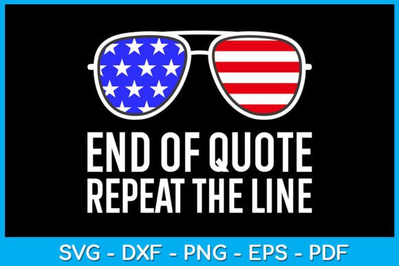 Reviewing End of Quote Repeat the Line SVG Vol. 1