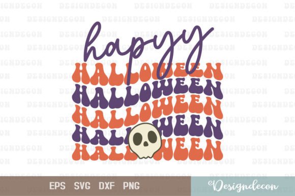 Reviewing Happy Halloween Retro Wavy Sublimation for Stitchers