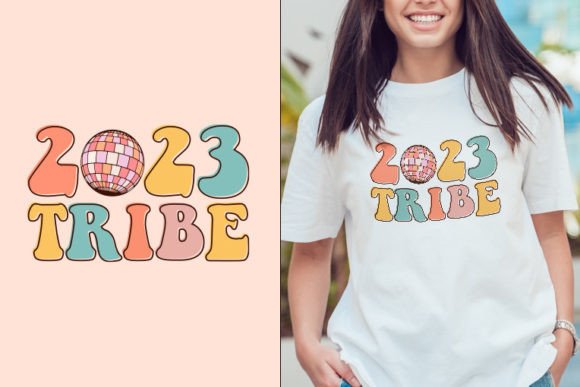 Reviewing Happy New Year 2023 Retro SVG Design for Embroidery
