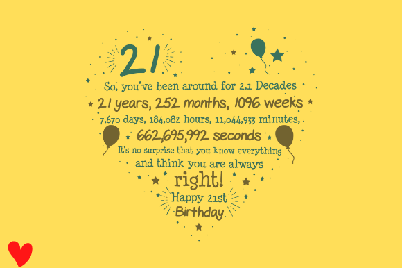Reviewing the 21st Birthday Gift Design for Embroidery