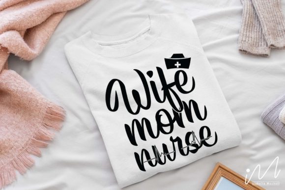 Reviewing the Wife Mom Nurse SVG for Embroidery